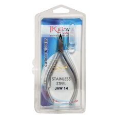 JKiocean Cuticle Nipper Stainless Steel Jaw 14 Square Head