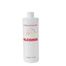 Plastic Bottle with Flip Cap 4oz - Alcohol