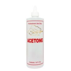 Plastic Bottle with Twist Cap 16oz - Acetone