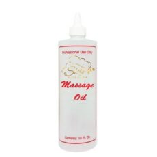 Plastic Bottle with Twist Cap 16oz - Massage Oil