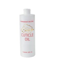 Plastic Bottle with Twist Cap 8oz - Cuticle Oil