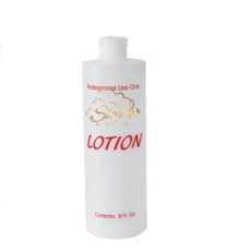 Plastic Bottle with Twist Cap 8oz - Lotion