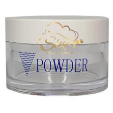 Plastic Jar w White Lid 4oz - Powder