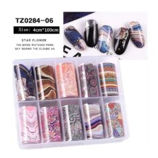 10 Roll Nail Foil - TZ0284-06