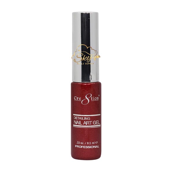 Cre8tion Nail Art Gel - #36 Red Platinum