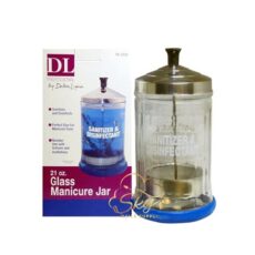 DL Glass Manicure Jar 21oz