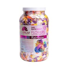 Dry Bath Soap Flowers – Rainbow