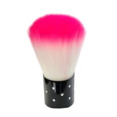 Dust Brush Petite - Pink White Diamond Handle