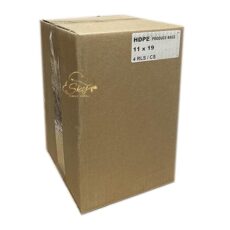 HDPE  Plastic Roll Bag Clear 11 x 19  ( 4 rolls case)