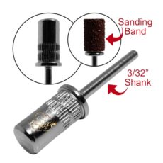 Mandrel Bit - 3/32" Shank Silver