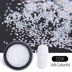 Micro Nail Rhinestones AB Colorful 02