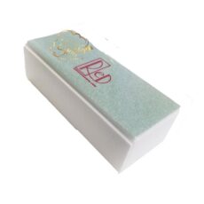 Red Nail Buff Shine Block