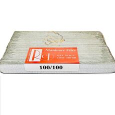 Red Nail Files 7" 100/100 - Zebra