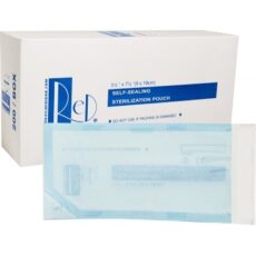 Red - Self-Sealing Sterilization Pouch 3.5"X7.5" 200ct