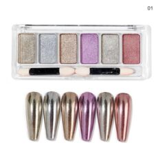 Solid Chrome Pigment Set- 6G01