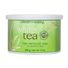 Clean + Easy White Tea Hair Removal wax 14 oz