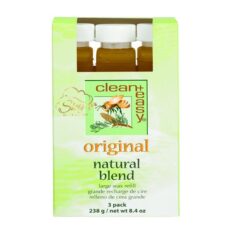 Clean and Easy Original Natural Blend Large Wax Refill 3 Pack