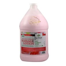 La Palm Healing Therapy Massage Lotion Mid Summer Rose